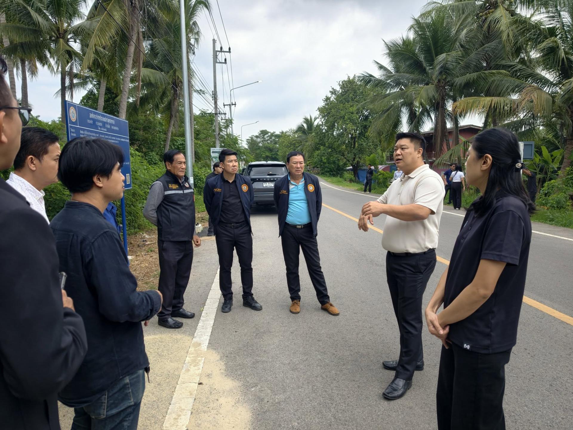  โครงการติดตั้งไฟฟ้าส่องสว่างถ.บ้านบางนางจีน-บ้านปากน้ำ